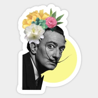 Salvador Dalí Collage Sticker